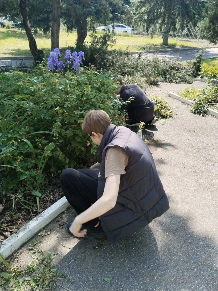 ☀️ Лето — не только отдых, но и полезные дела!

Учащиеся нашей школы уже включились в летнюю практик