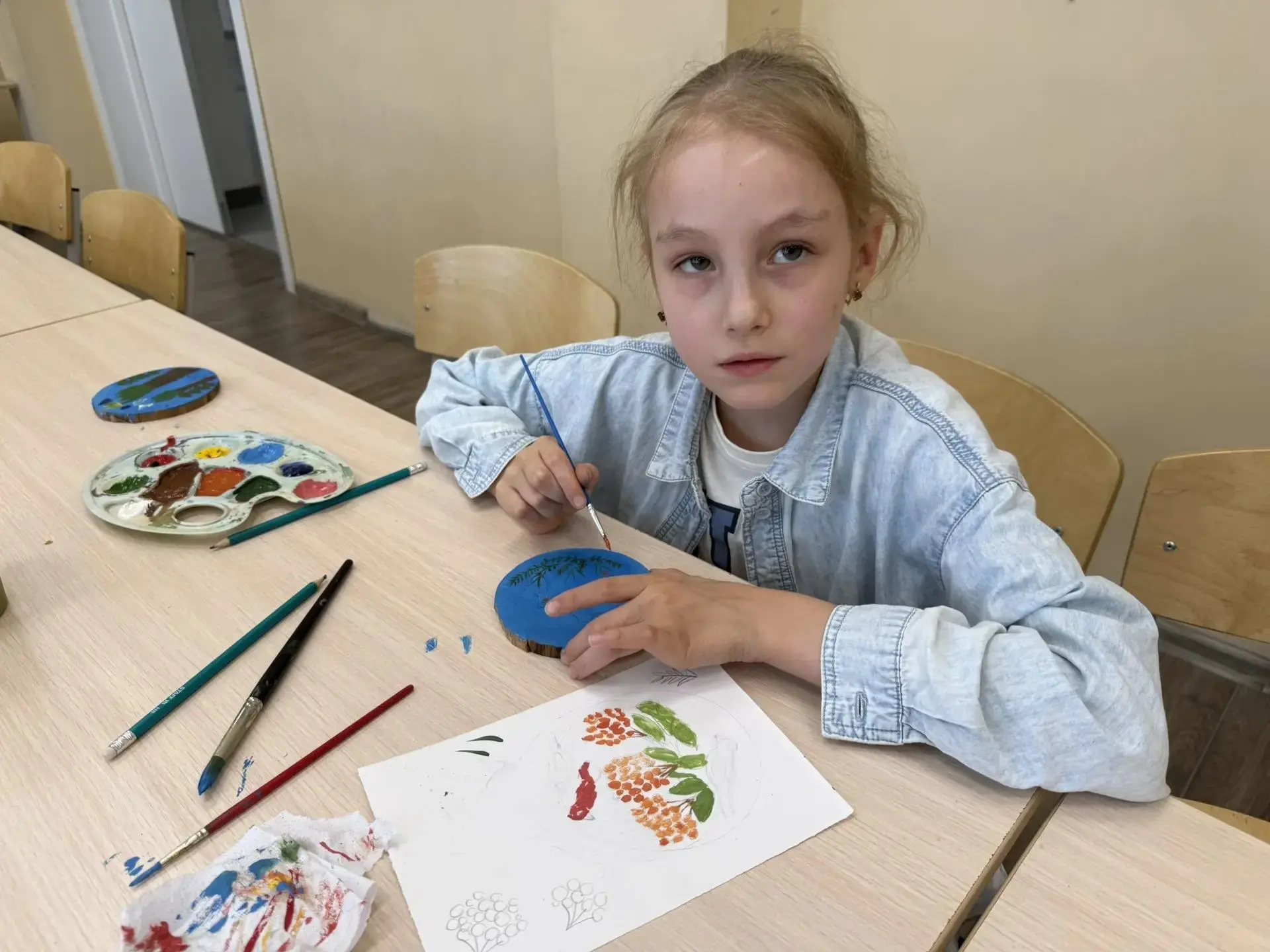 Сегодня в нашем пришкольном лагере «Ласточка» царила творческая атмосфера! 🔥 
К ребятам приехали ма