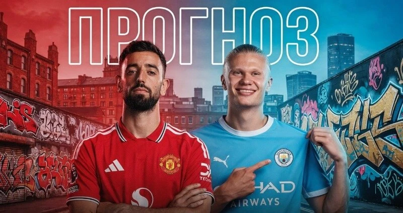 🔥 Прогноз на матч МЮ — Ман Сити
