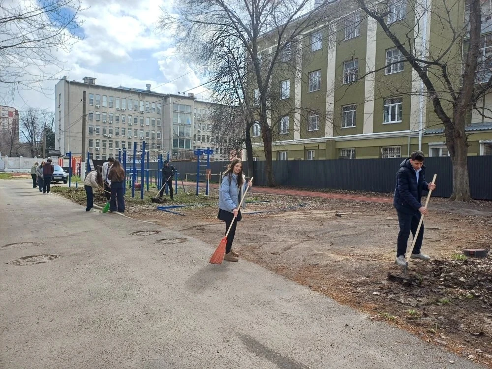 🌳 8 апреля наш лицей присоединился к Всероссийской акции "Зелёная Весна"! Обучающиеся ...