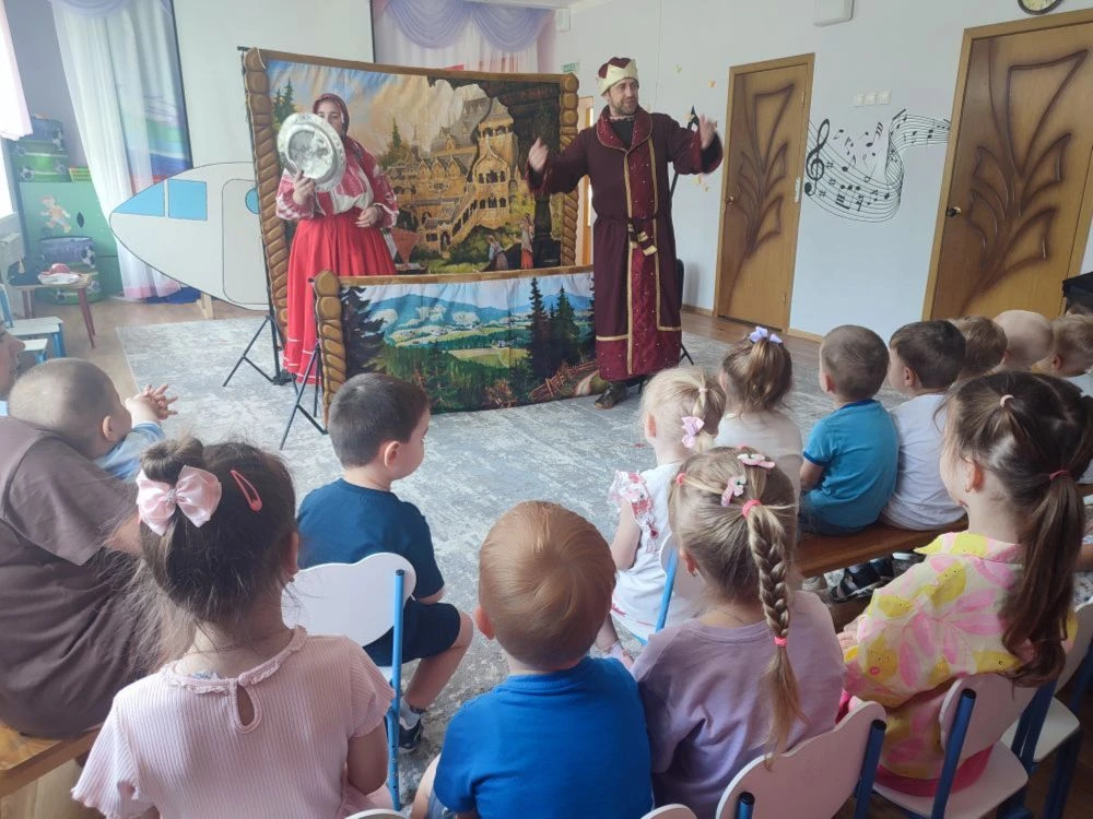 🎭Сегодня у нас в гостях был Воронежский кукольный театр! Для ребят артисты показали волшебный спект