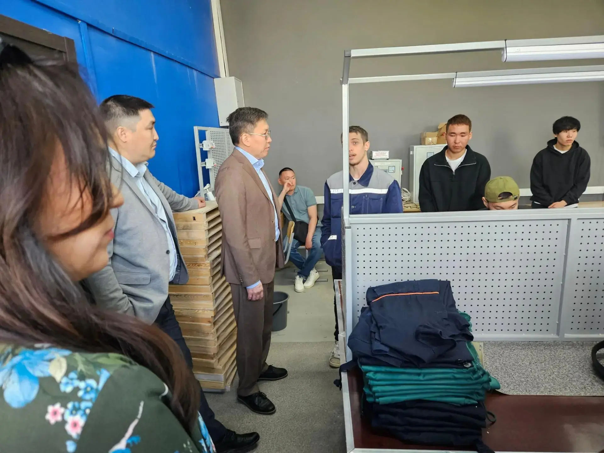 ✅Состоялся деловой визит социальных партнеров в лице АО "Теплоэнергосервис" в Якутский промышленный 