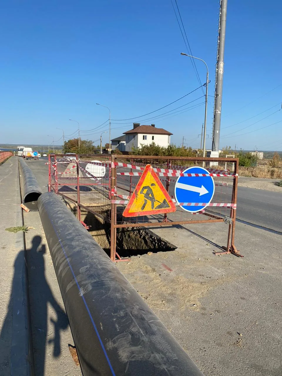 🔧 «Концессии водоснабжения» заменили 60-летний участок водовода на юге Волгограда  ⚙️ В Красноармейс