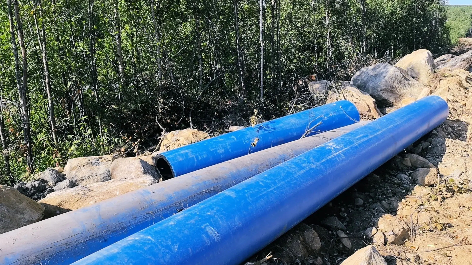 💧 Более 11 км новых сетей обеспечат надежное водоснабжение западного берега Кольского ...