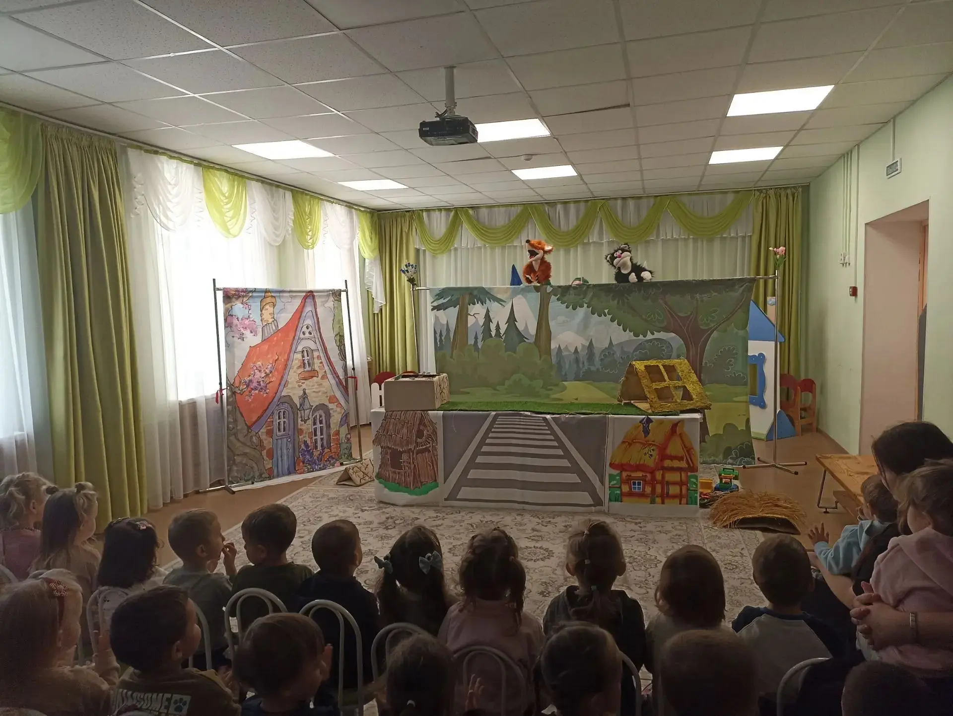🎭 Театр в гостях у ребят!