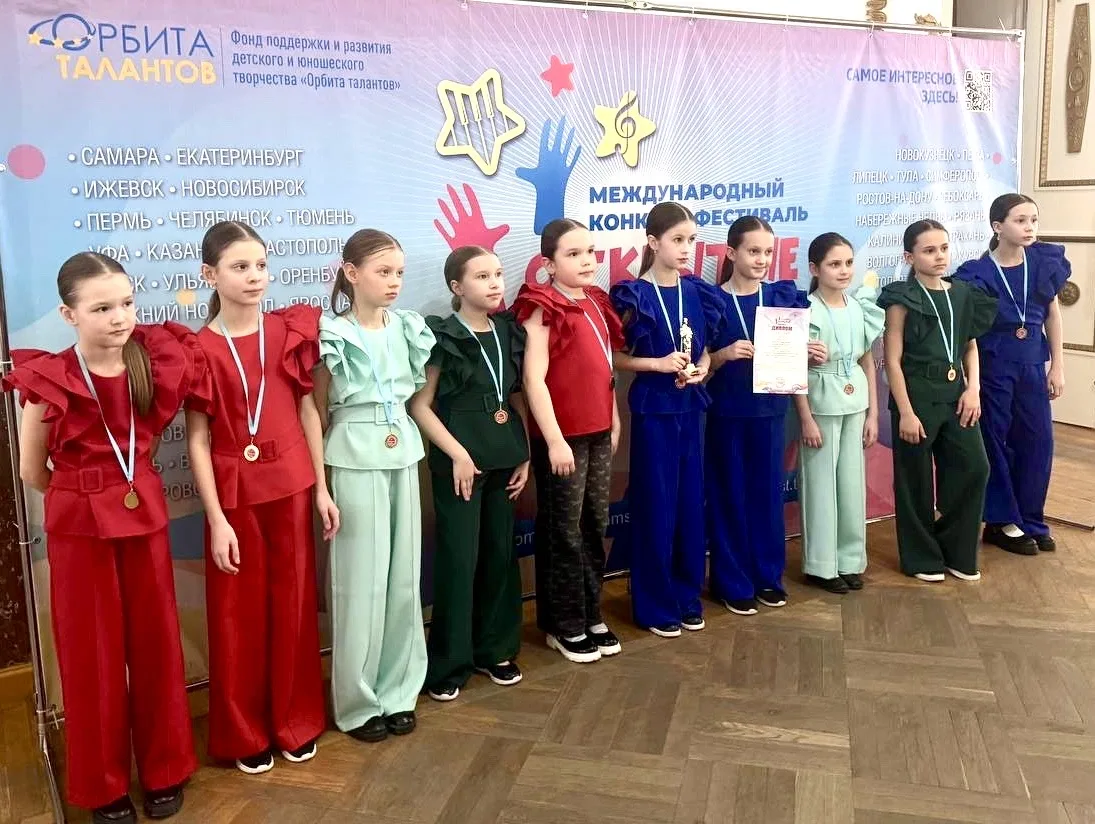 🌈 Наша «Радуга детства» покоряет новые вершины! ✨  14 марта наш коллектив принял участие в Междунаро