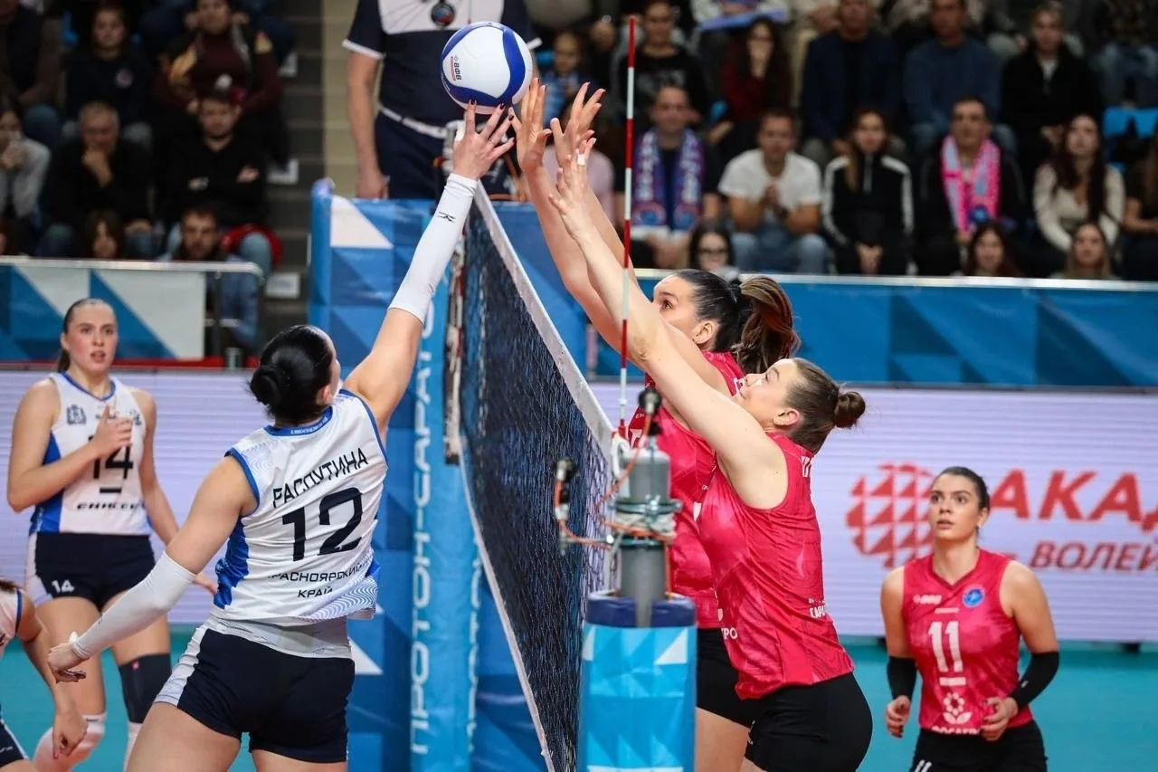 🏐 Волейбольный «Енисей» начал сезон с победы