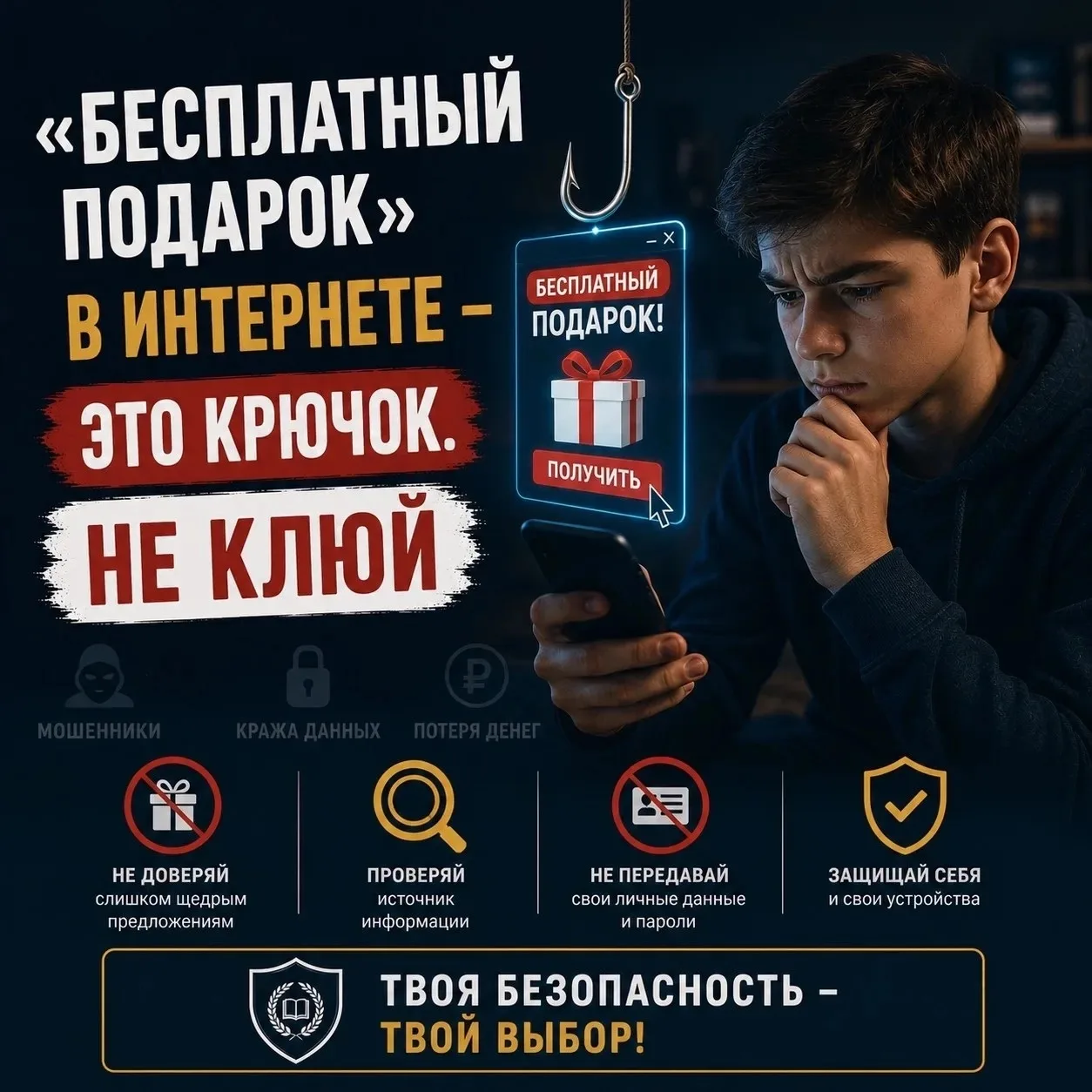🌐В цифровую эпоху умение защищать себя — не менее важный навык, чем строевая подготовка или знание 