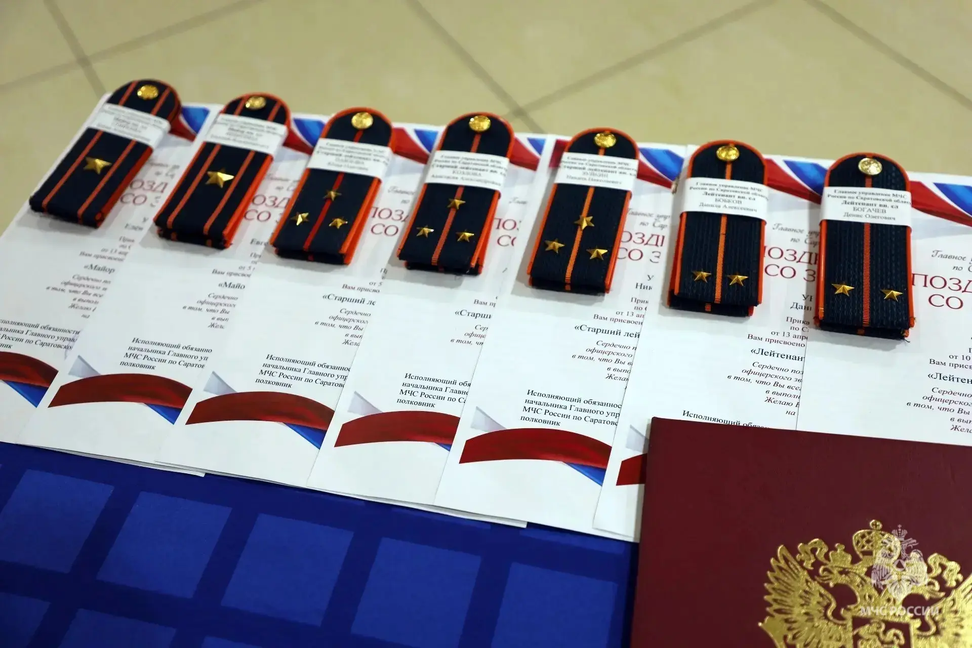 🇷🇺 В Саратове состоялась торжественная церемония приведения к присяге сотрудников МЧС России  Присяг