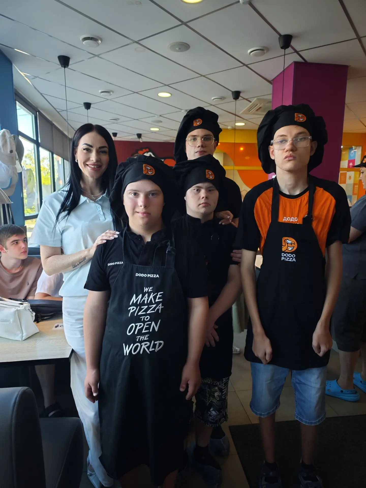 Наш такой плодотворный, шикарный денёк в нашу копилочку!!!!! Сегодня были в пицеррии Додо г. Горячий