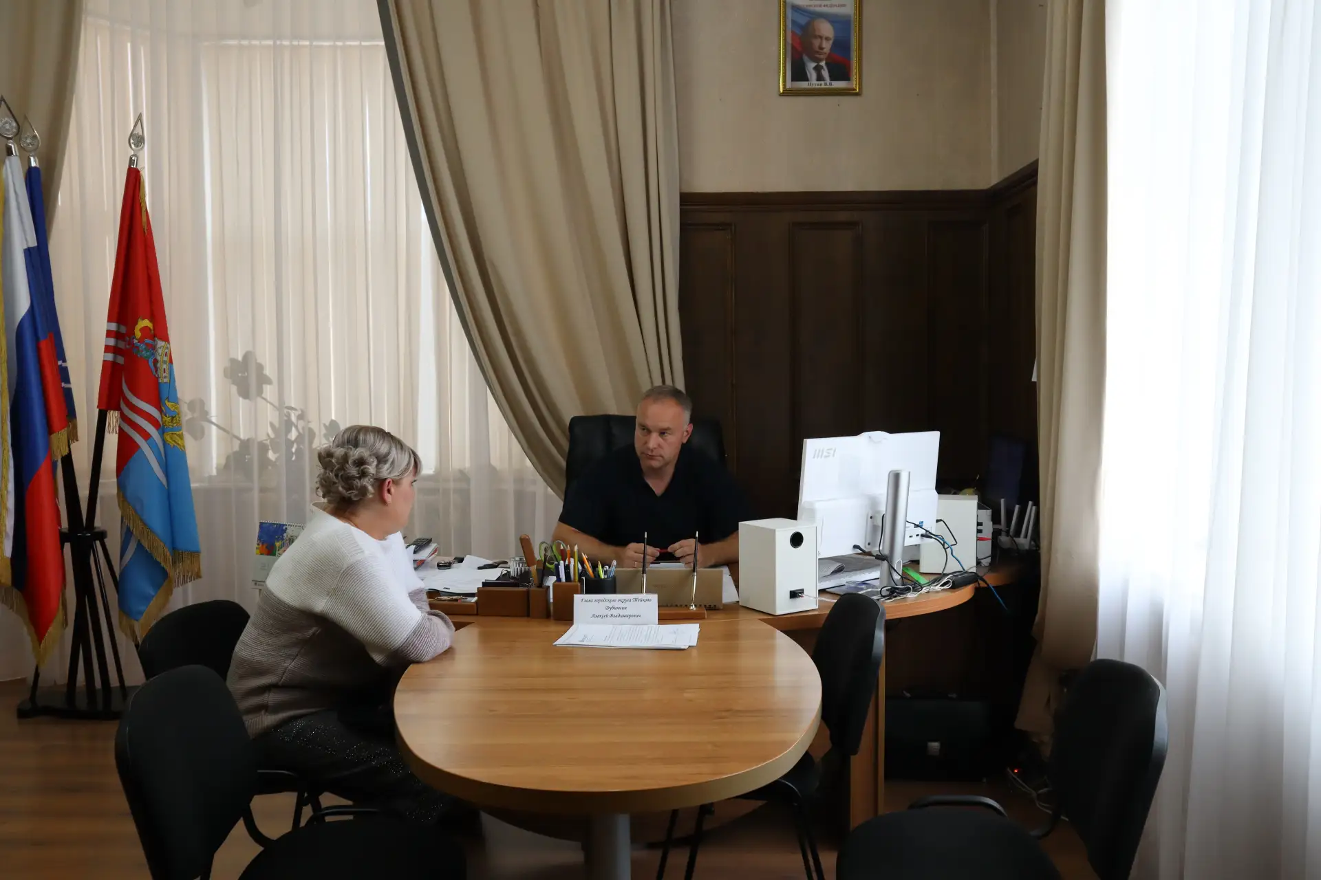 👥 Глава городского округа Тейково Алексей Дубинчин провел прием граждан по личным вопросам.

◽️В хо