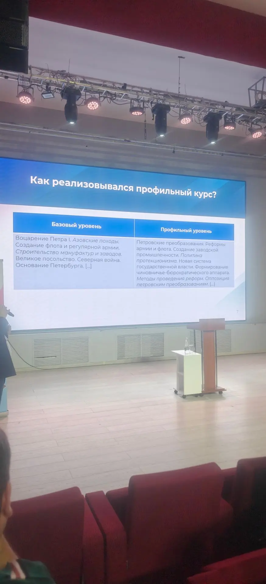 Коллеги, объясните мне принципиальную разницу между базой и углубленкой в истории ?