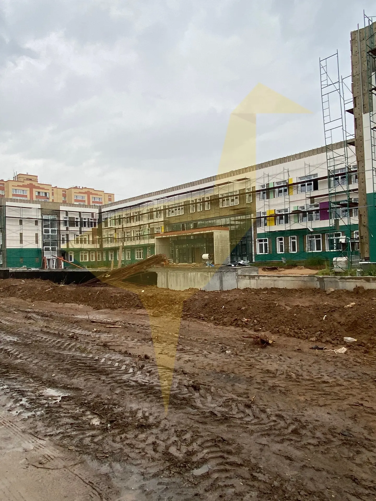 Новую школу в Александрове откроют не раньше 1 ноября