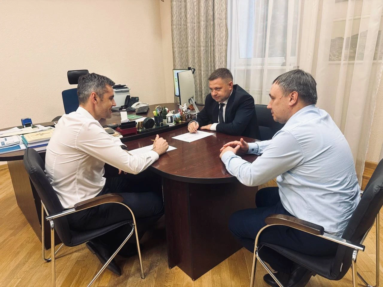 Глава района Андрей Куприн с рабочим визитом посетил «Кубанский государственный аграрны...