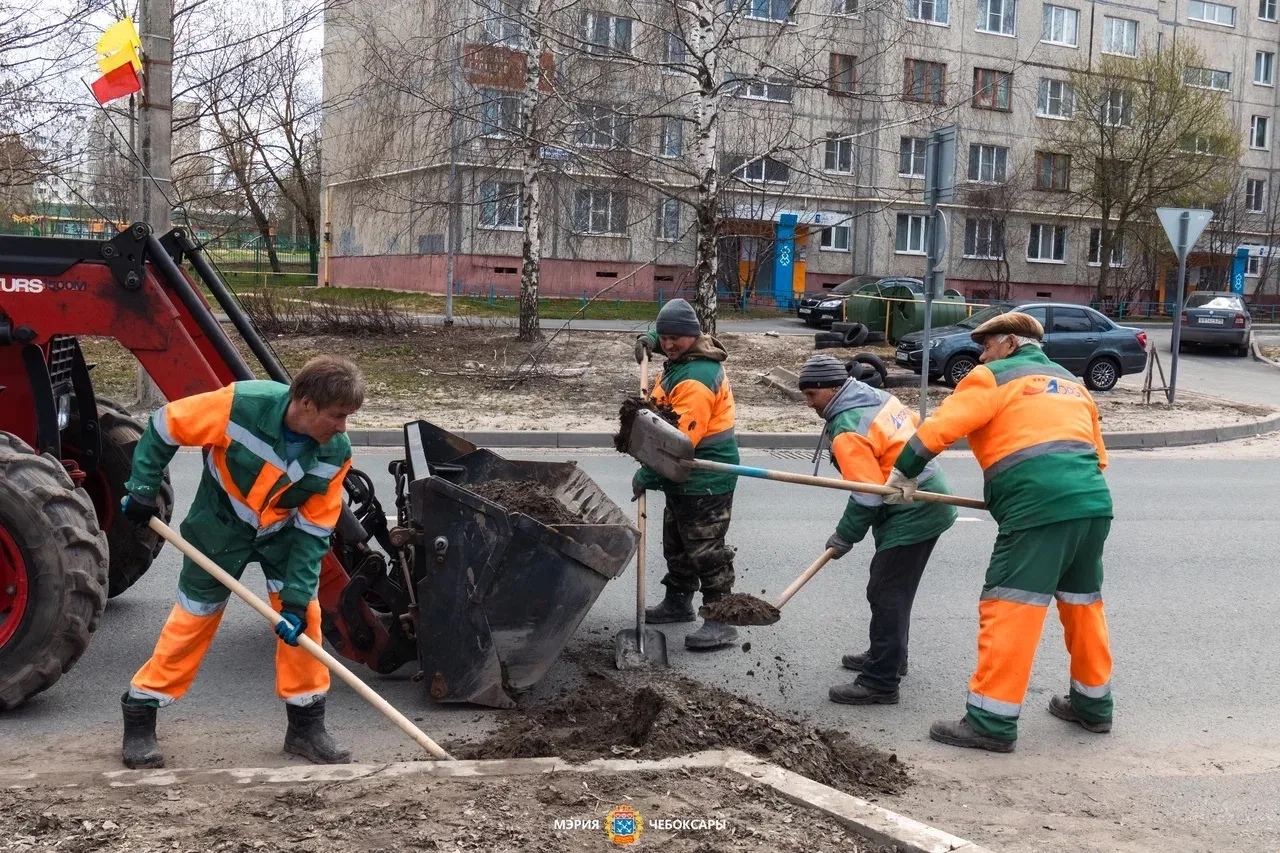В выходные дни город продолжает преображаться благодаря слаженной и добросовестной рабо...