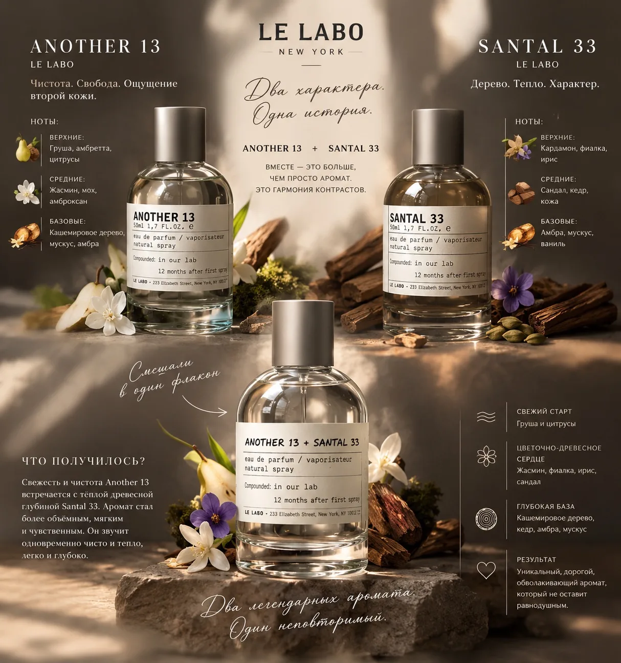 ANOTHER 13 × SANTAL 33