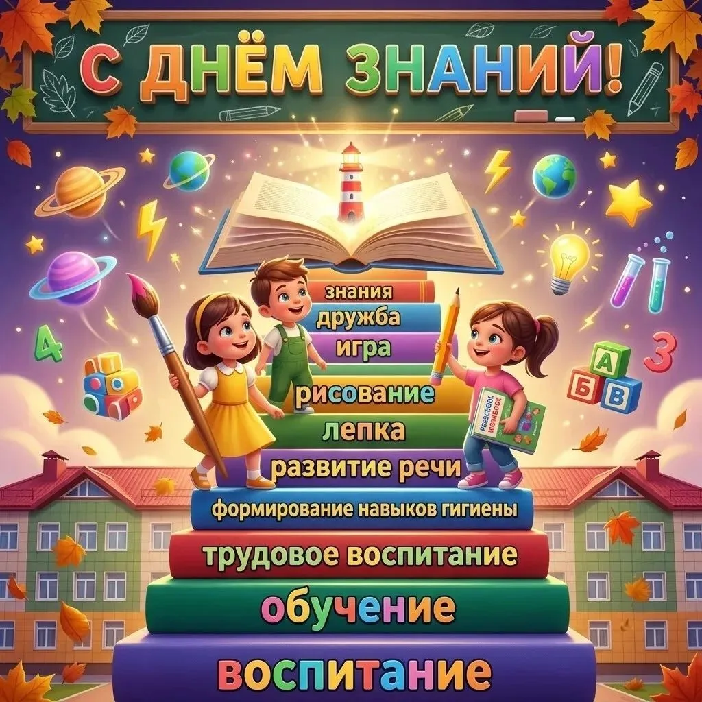 🔔Маленькие шаги в большой мир: поздравляем с Днём знаний!