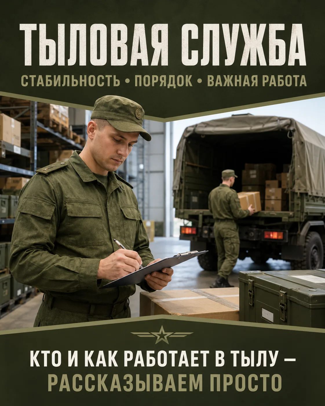 ТЫЛОВАЯ СЛУЖБА: ЧТО ЭТО НА САМОМ ДЕЛЕ?