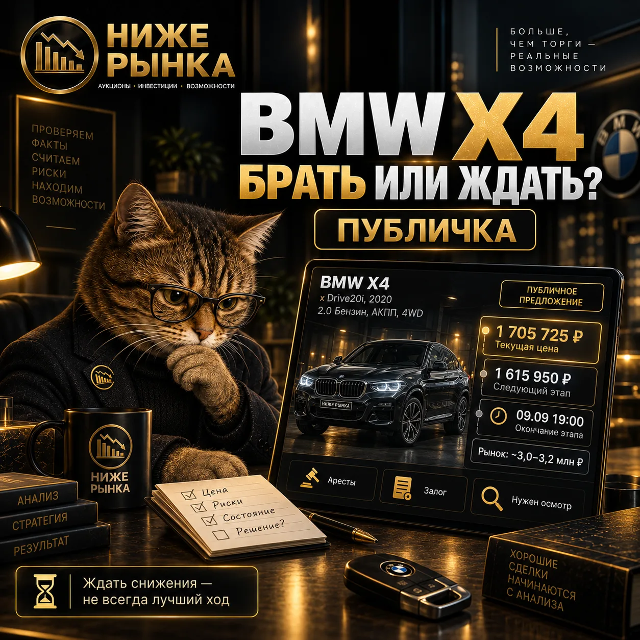 🚙 BMW X4 ЗА 1,7 МЛН ₽. БРАТЬ ИЛИ ЖДАТЬ?