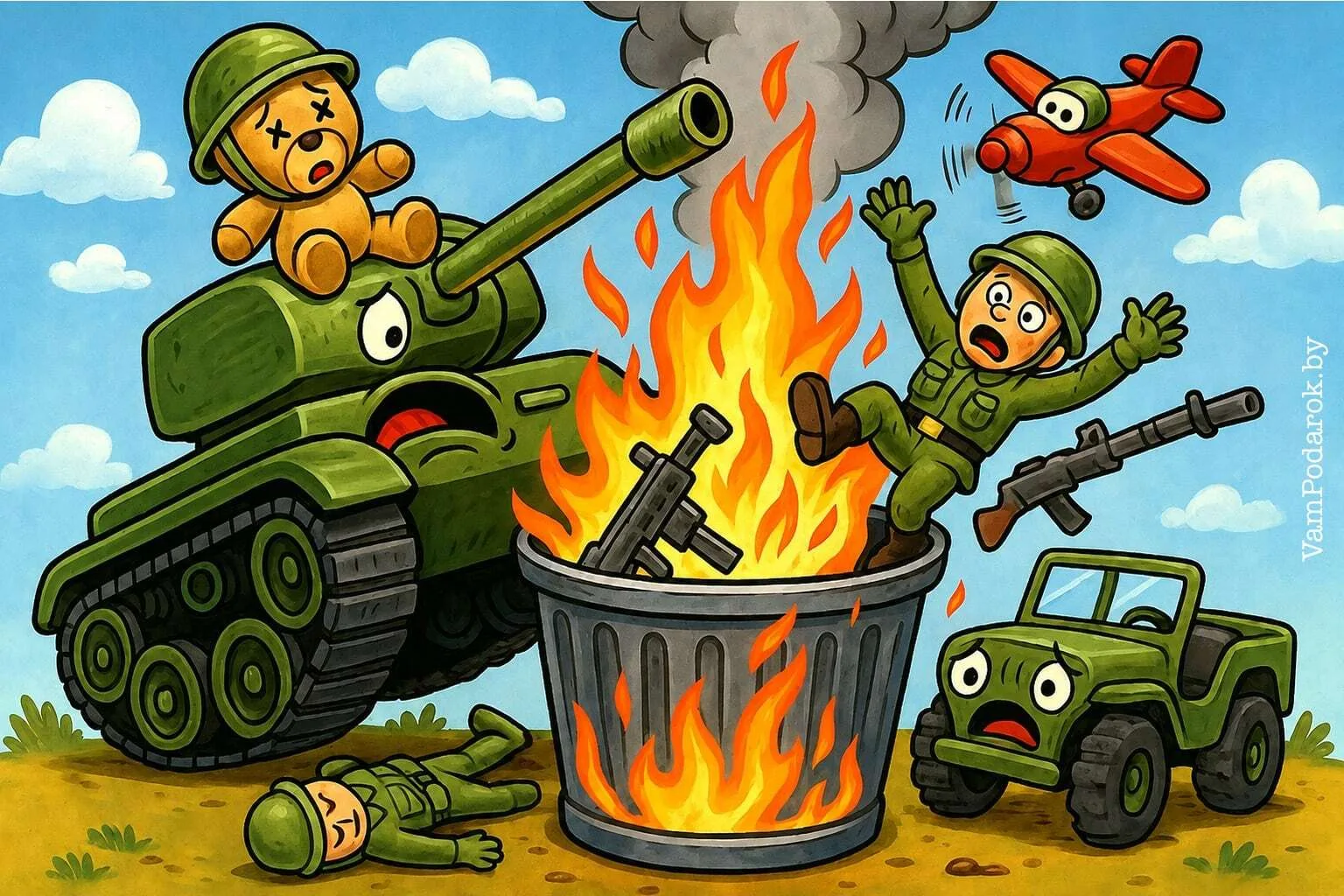 7 СЕНТЯБРЯ - ВСЕМИРНЫЙ ДЕНЬ УНИЧТОЖЕНИЯ ВОЕННОЙ ИГРУШКИ