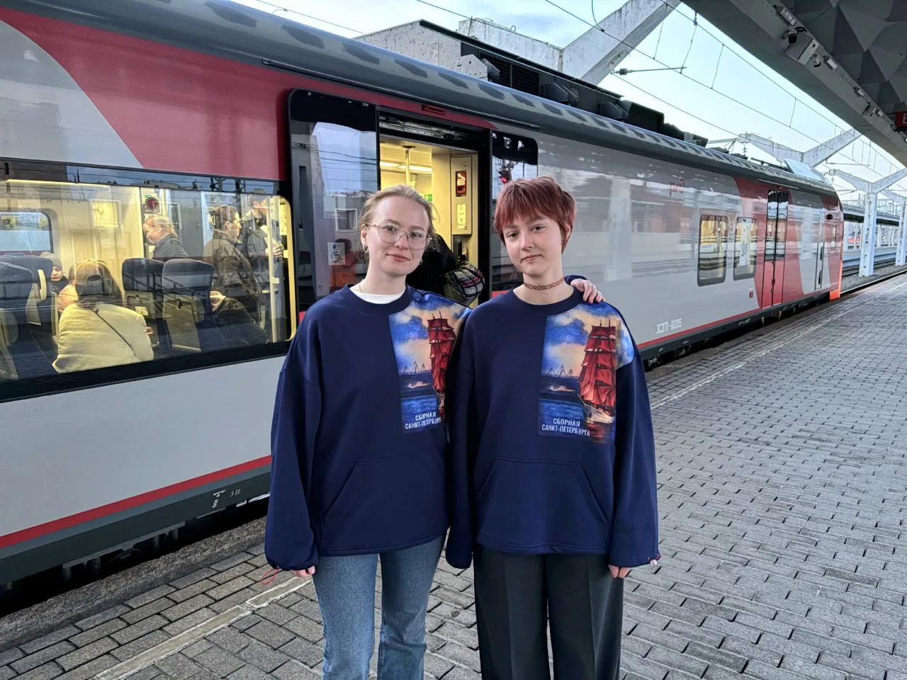 Еще одна команда на пути к победе🚆  Елизавета Николаева и ее наставник Елизавета Алексеевна Матюшенк