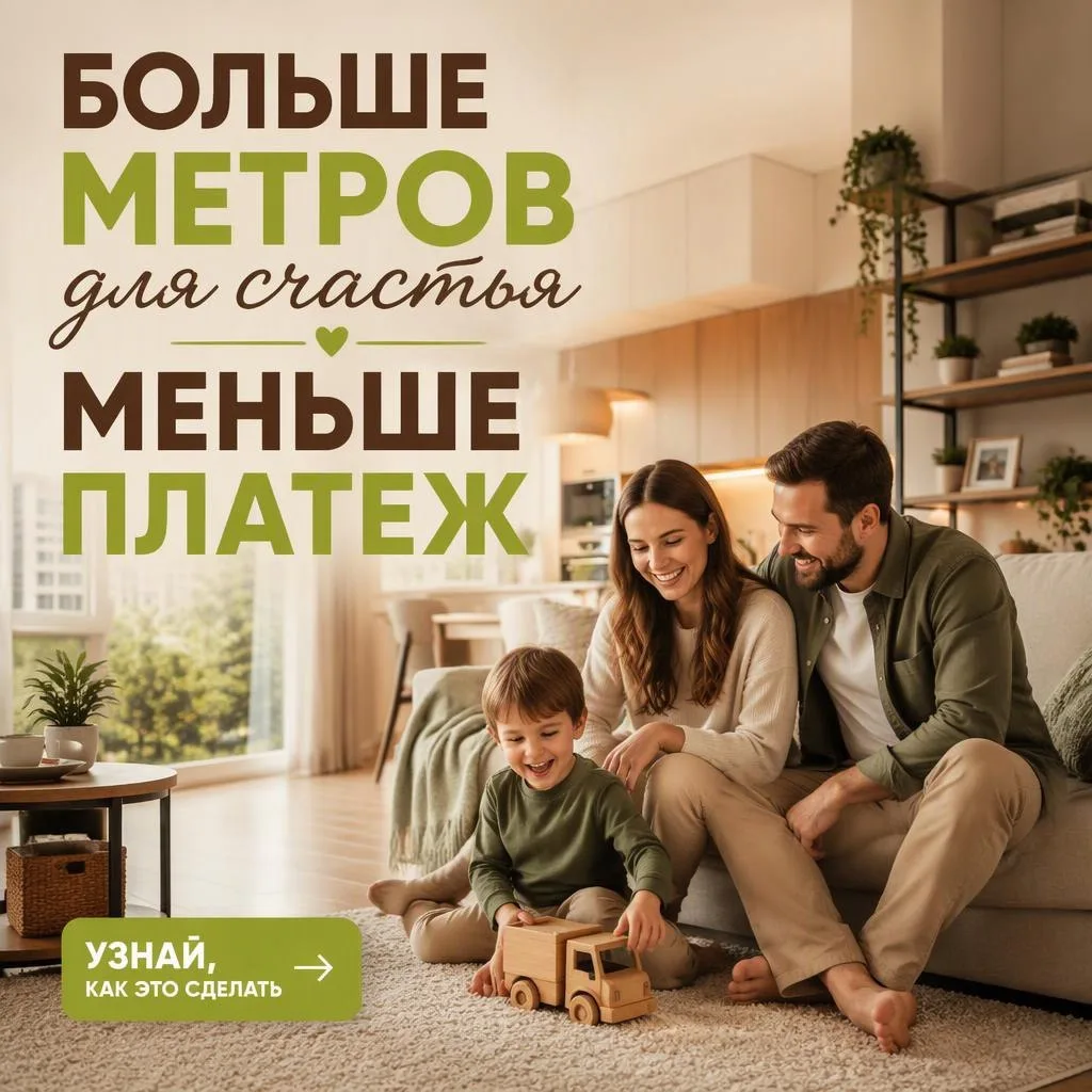 Выросло счастье? Пора расти и метрам!