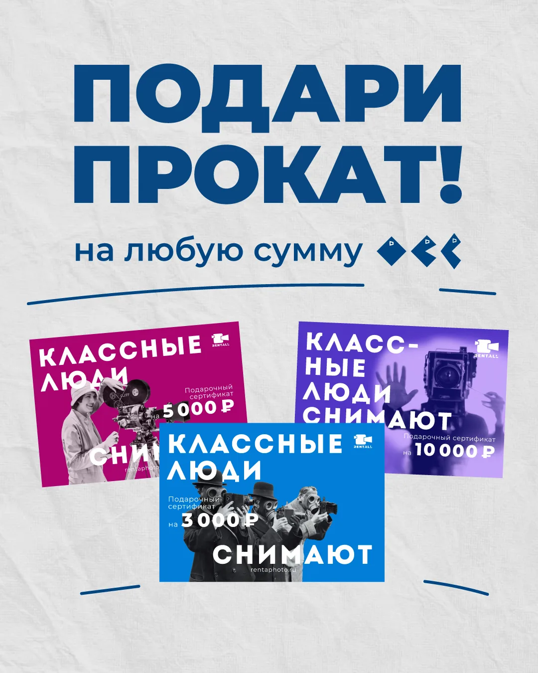 Не знаете, что подарить видеографу, оператору, фотографу или видеоблогеру?