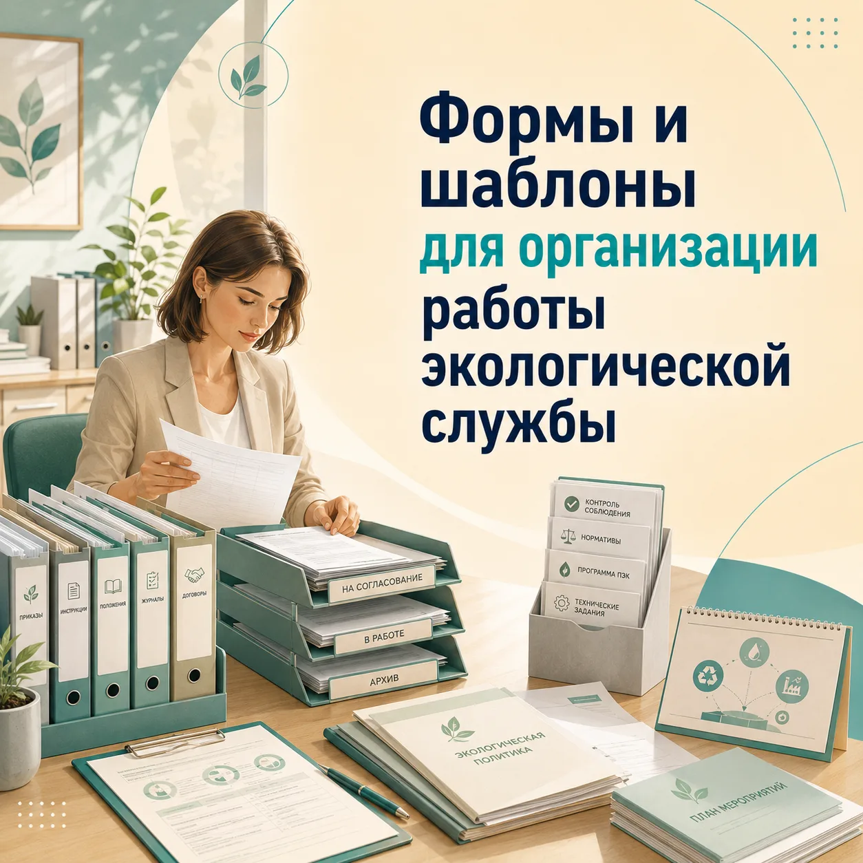 🌿 Формы и шаблоны для организации работы экологической службы