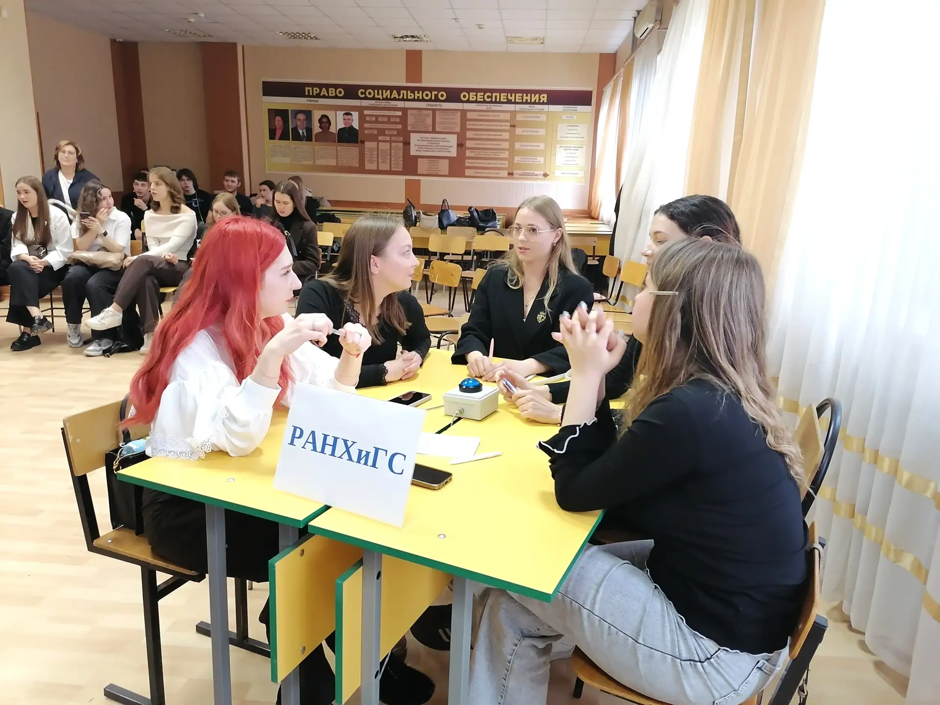 Студенты приняли участие в 28-ой областной студенческой олимпиаде по основам избиратель...