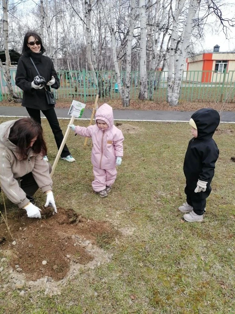 Не просто деревья. Живая благодарность тем, кого с нами нет. 🕯️🍃Сегодня мы высадили «Сад памяти». 