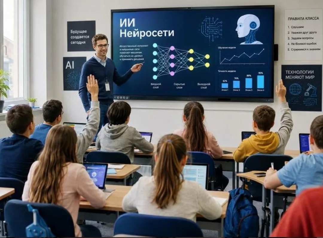 Во всех российских школах планируют ввести новый внеурочный курс «Искусственный интелле...