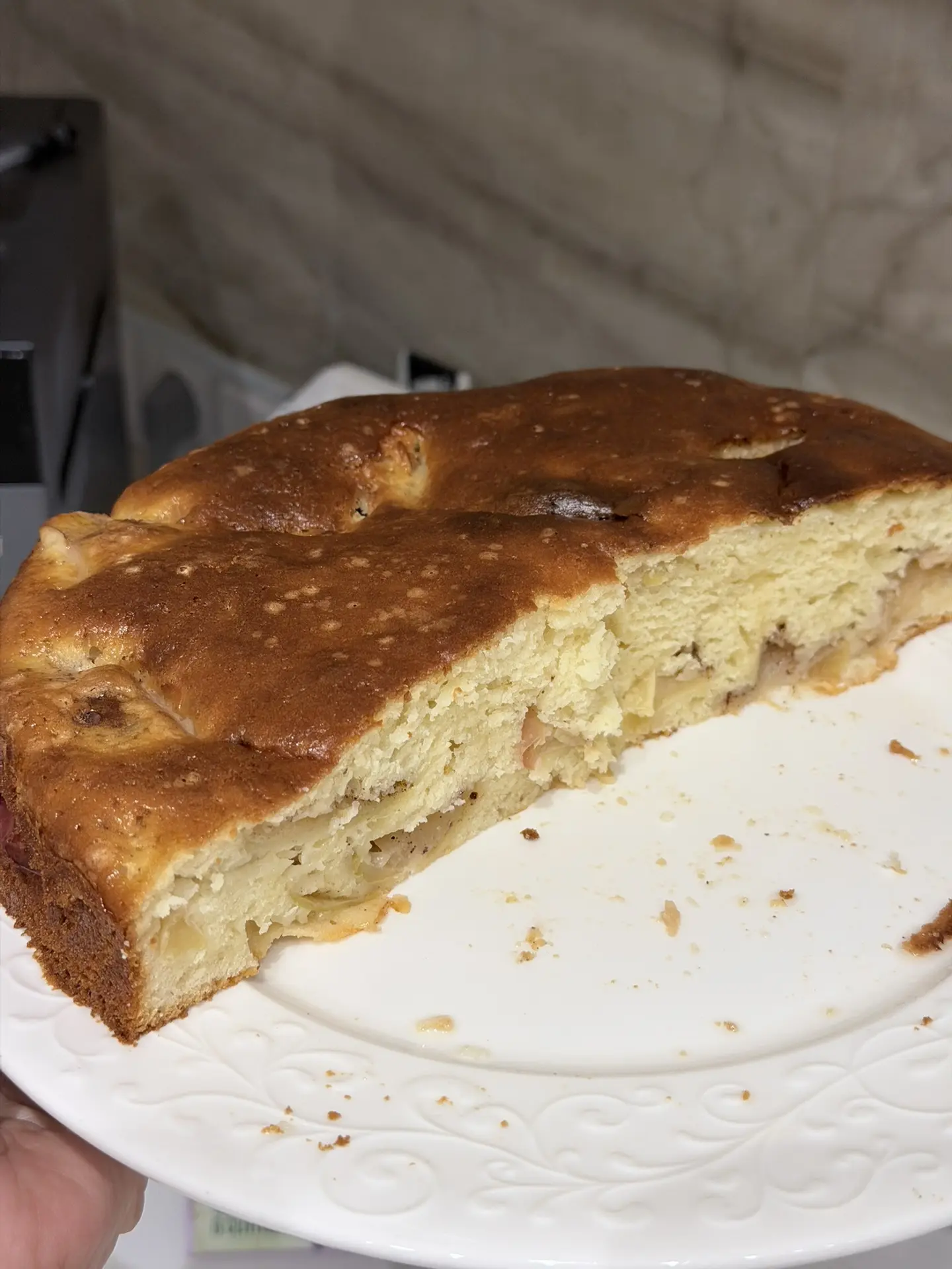 Рецепт шарлотки.