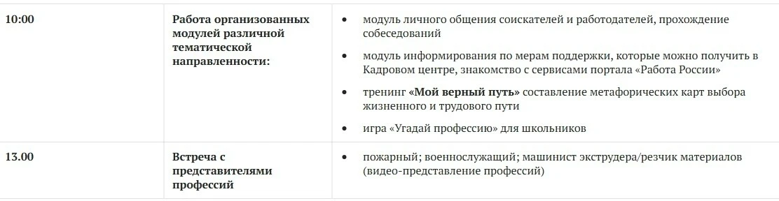 📌 Анонсы и события  Ищете работу или хотите сменить профессию? Приходите на Всероссийскую ярмарку тр