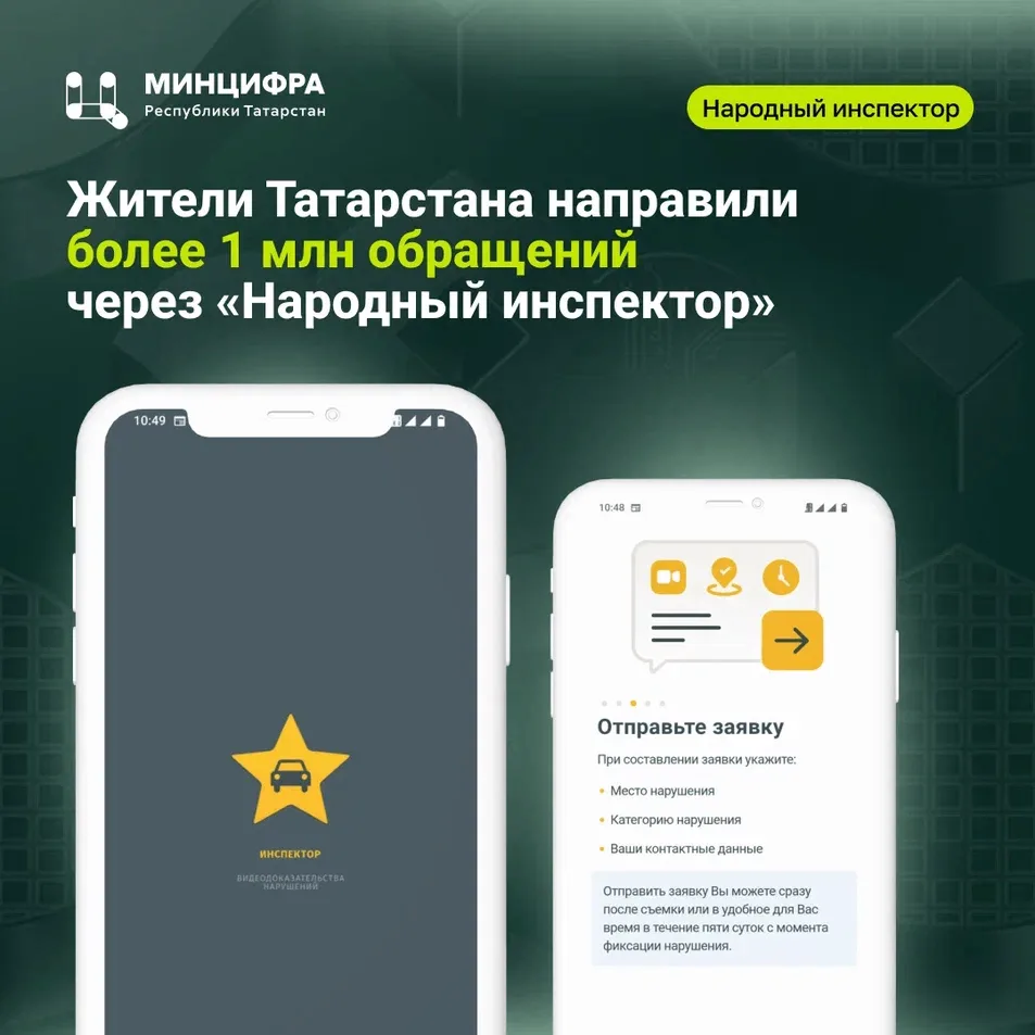 Более 1 млн заявок и сотни предотвращённых аварий: татарстанцы делают дороги безопаснее...