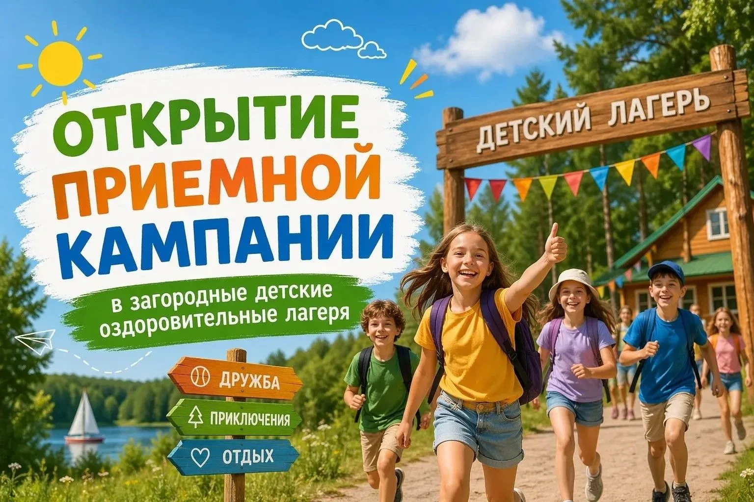 🛑 Лето близко: как подать заявку в лучший лагерь для вашего ребёнка? Дорогие родители! 🔸🔸Совсем скор
