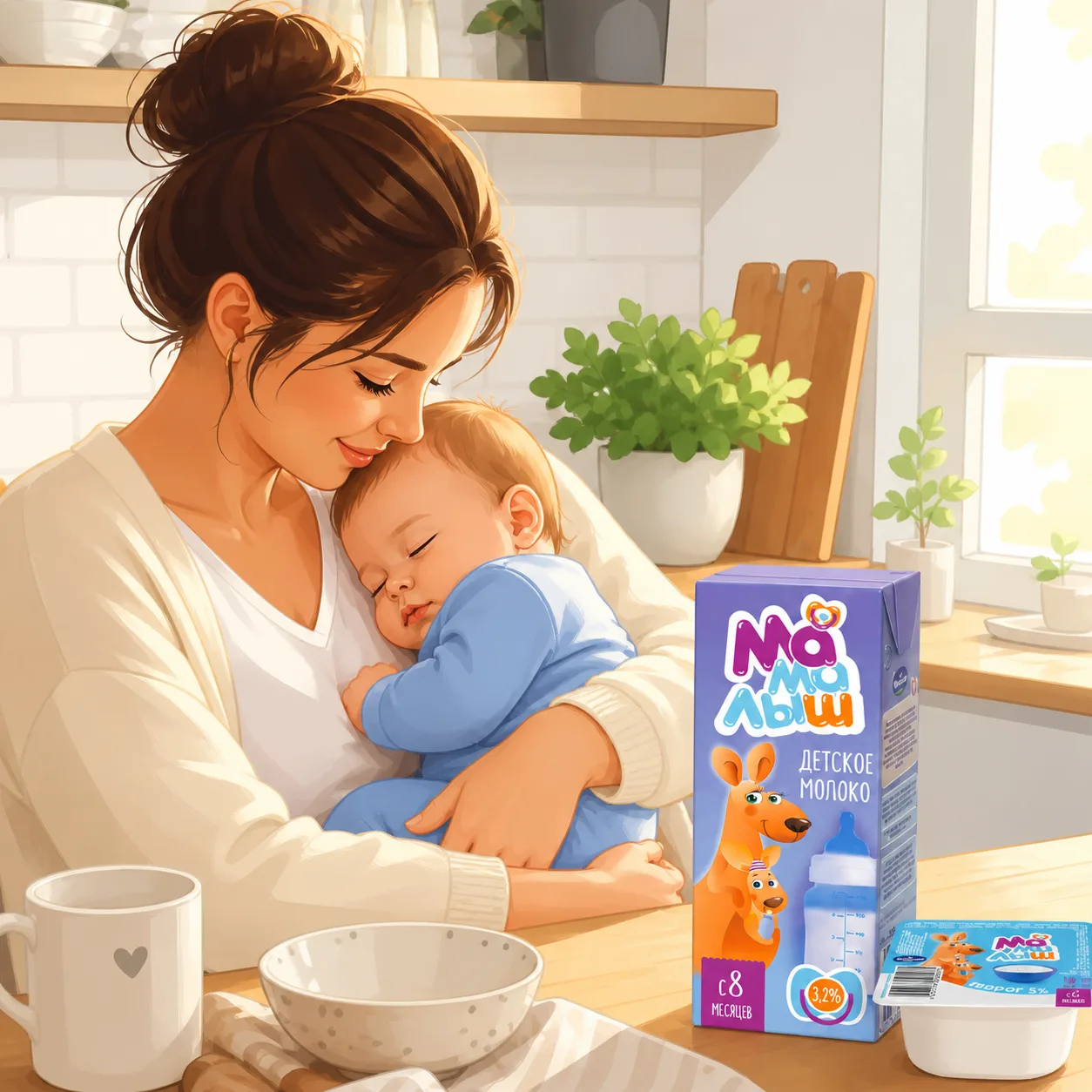 🤱 Продолжается приём заявлений на получение бесплатных молочных продуктов для беременн...