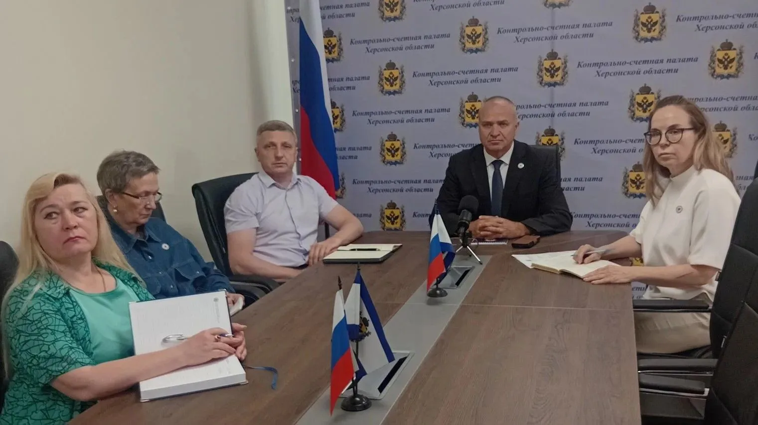 Сотрудники Контрольно-счетной палаты Херсонской области приняли участие в семинаре-совещании, провед