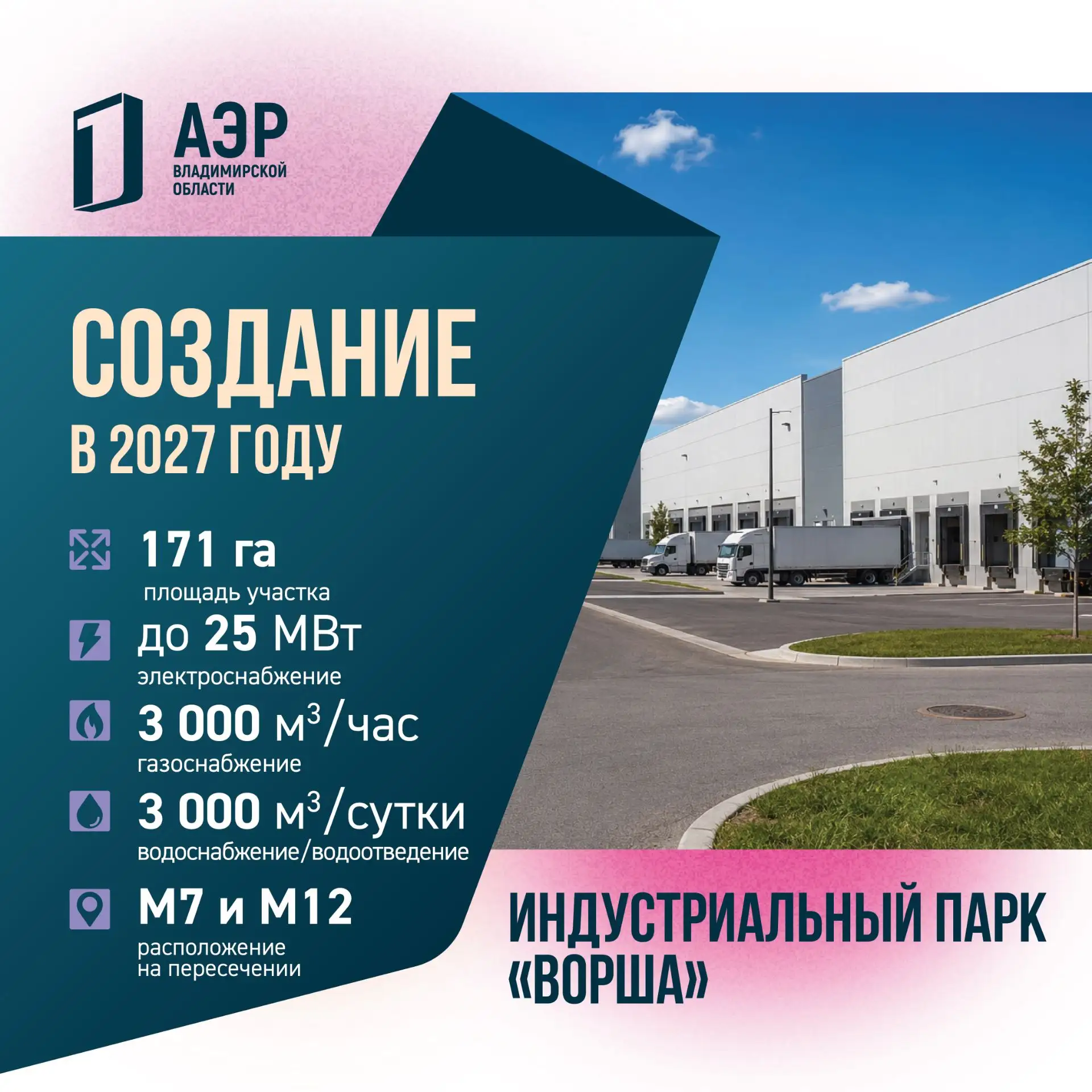 💢Индустриальный парк «Ворша»