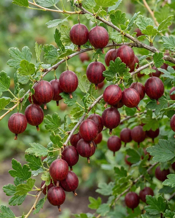 🍇 Крыжовник «Фридония» — тот самый сорт, в который влюбляешься с первого взгляда и первой ягоды ✨

