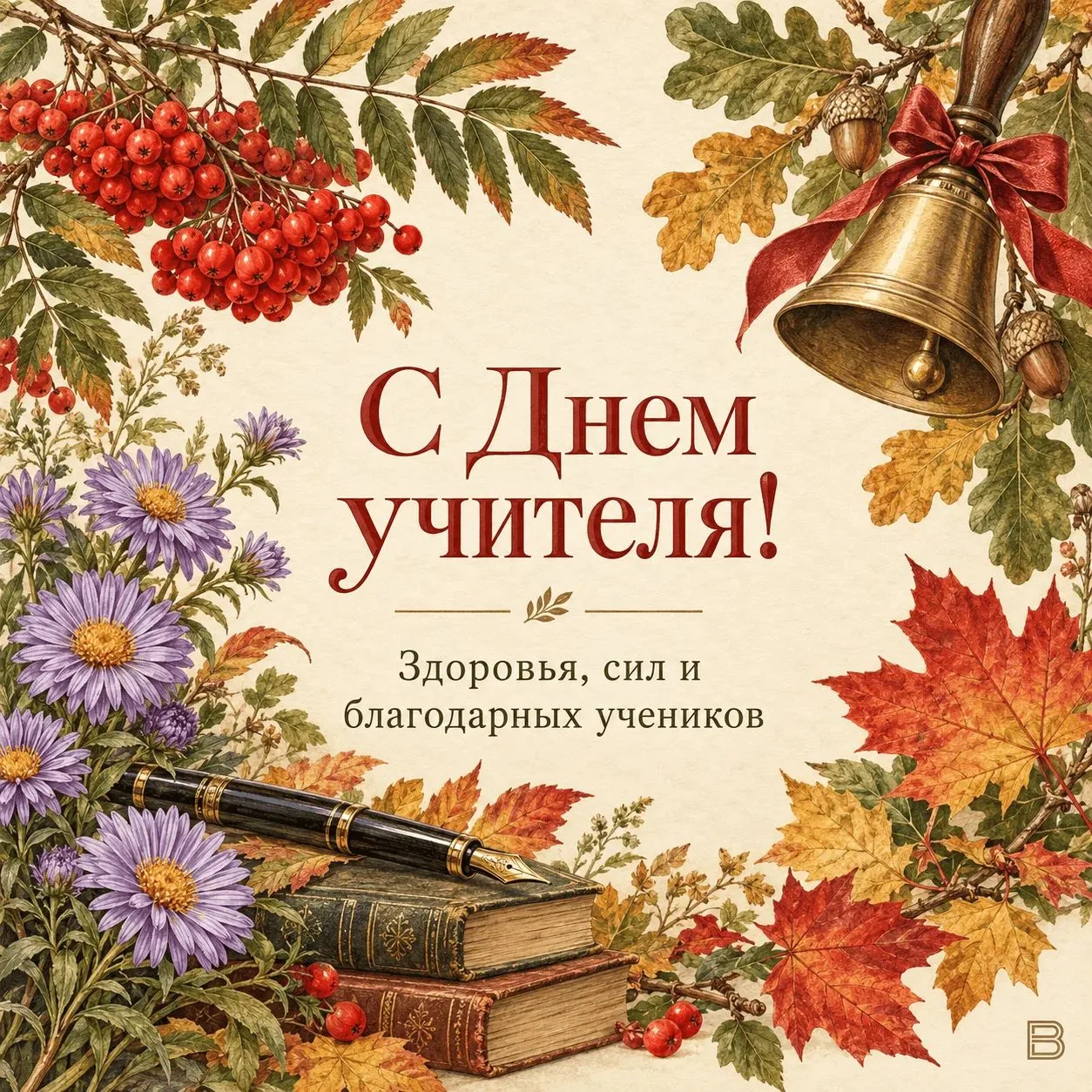 С Днём учителя, дорогие наши учителя!