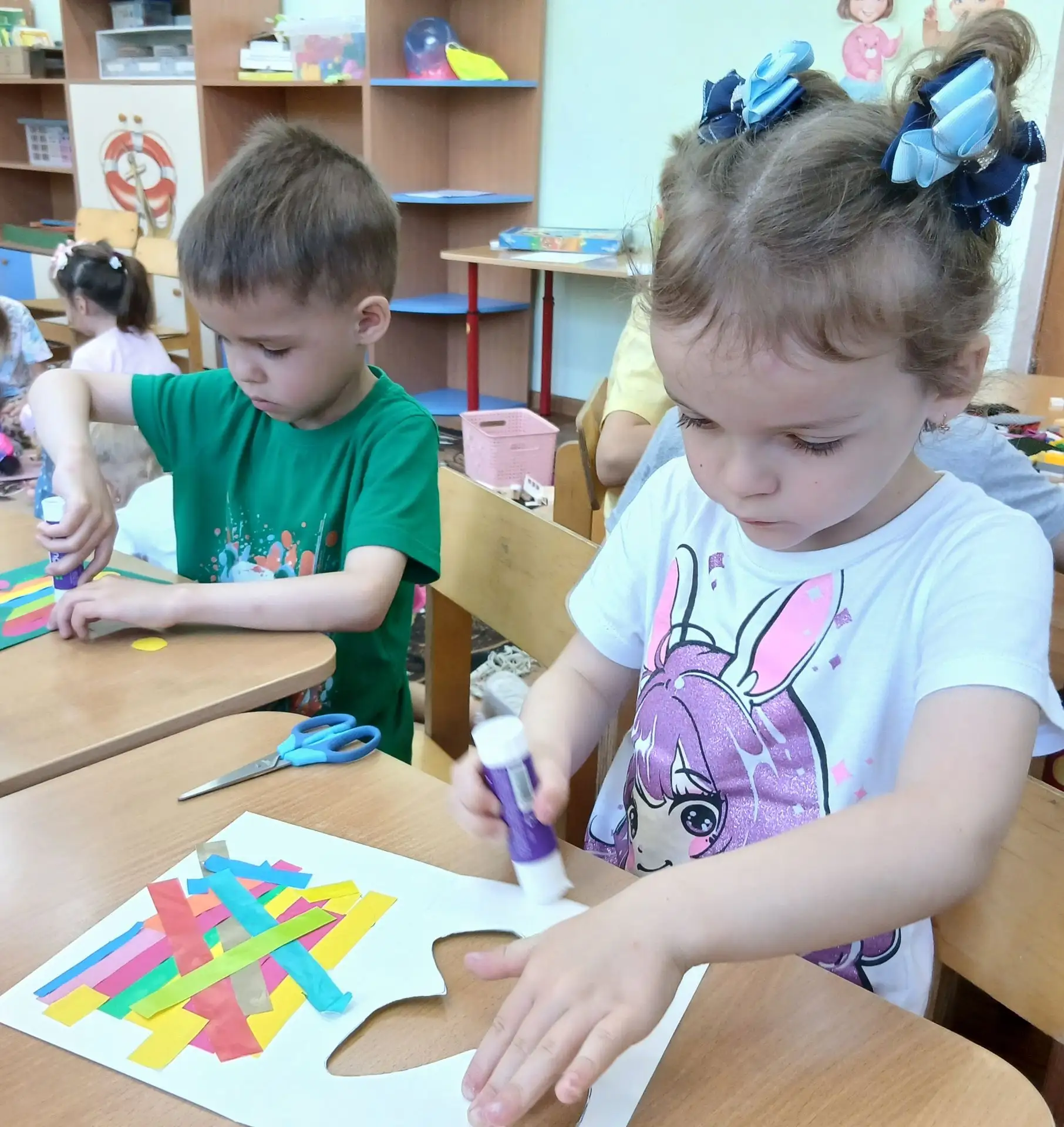Наши ребята создали настоящих красавиц-бабочек! ✨