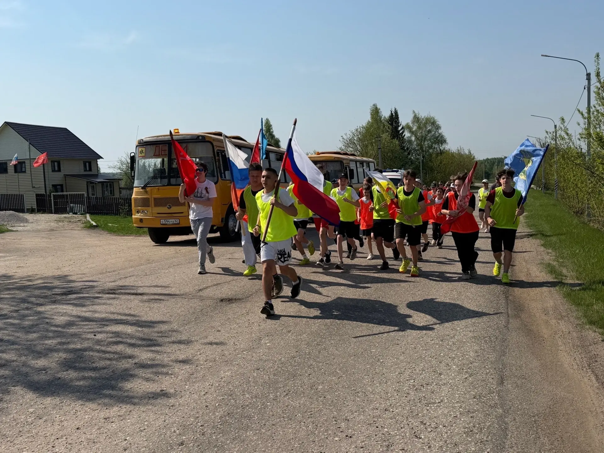 📆 8 мая наши ученики приняли участие в легкоатлетическом кроссе, посвященном памяти Героя Советског