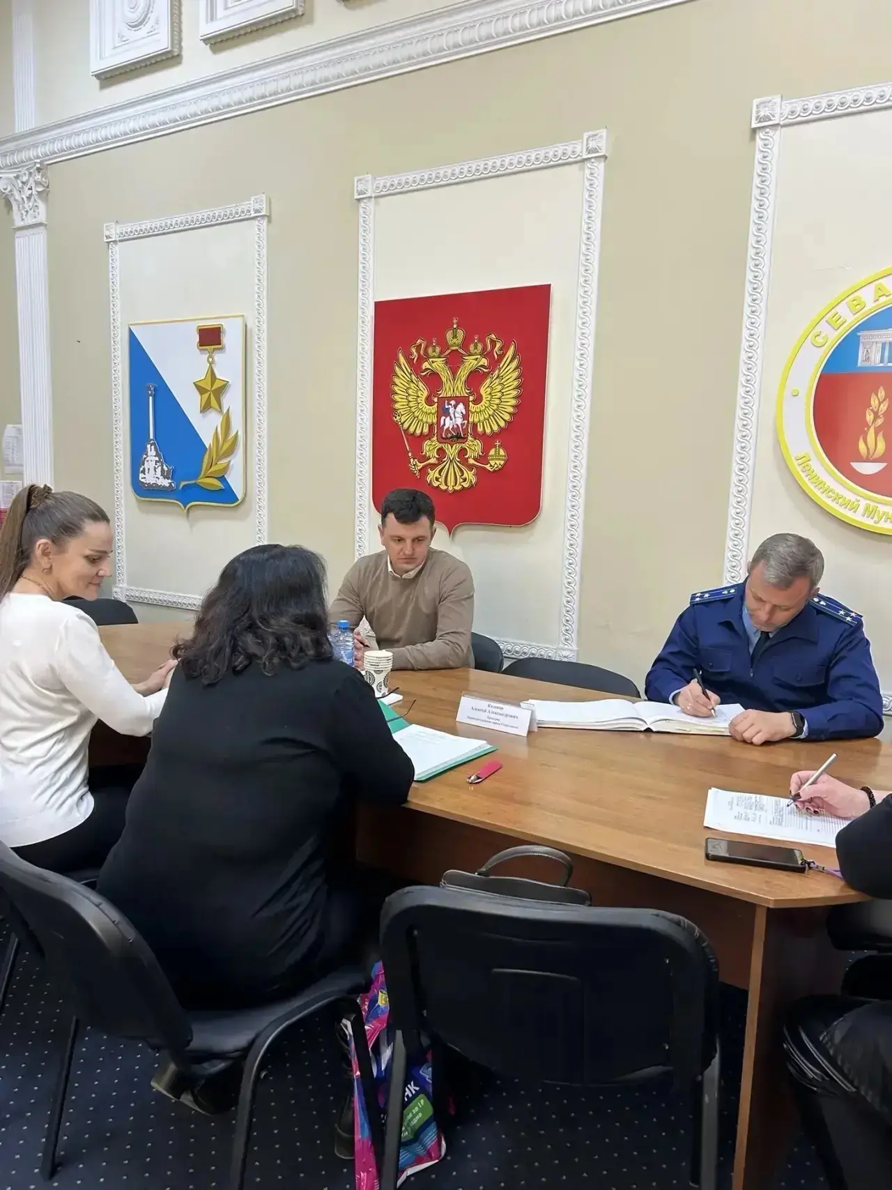 Состоялся совместный приём с прокурором Ленинского района Алексеем Александровичем Каза...