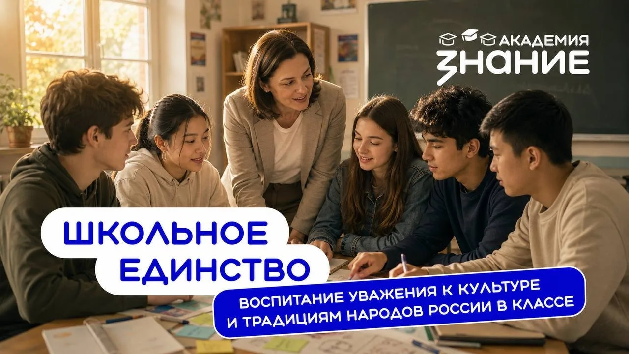 🇷🇺«Знание» запустило курс по работе в многонациональной образовательной среде

На платформе Знание