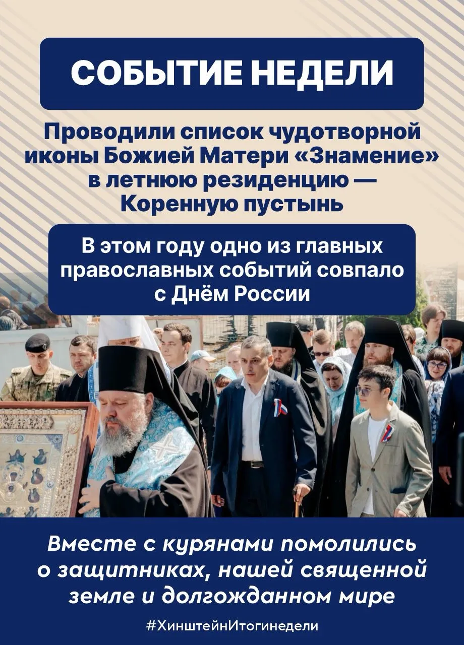 🇷🇺 В конце недели традиционно подводим итоги последних семи дней.

Главные темы

🟠 На пути к 1000