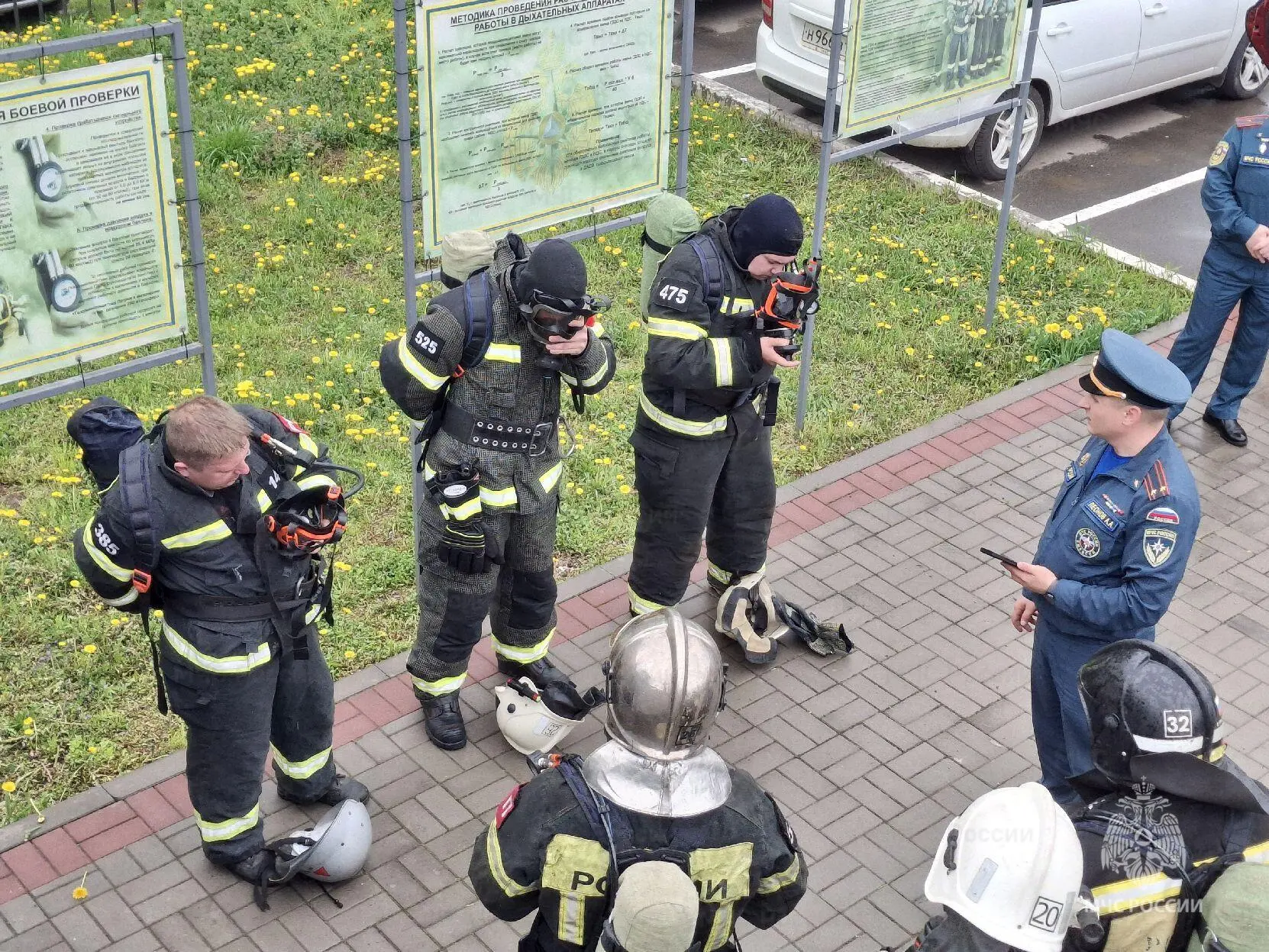 📍В Орле прошли занятия в школе оперативного мастерства  В городе Орле с начальниками пожарно-спасате