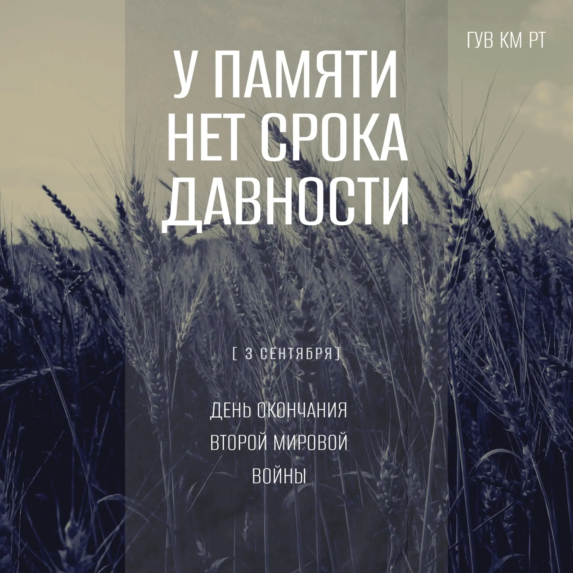 🕊 Уважаемые жители Республики Татарстан, дорогие ветераны!