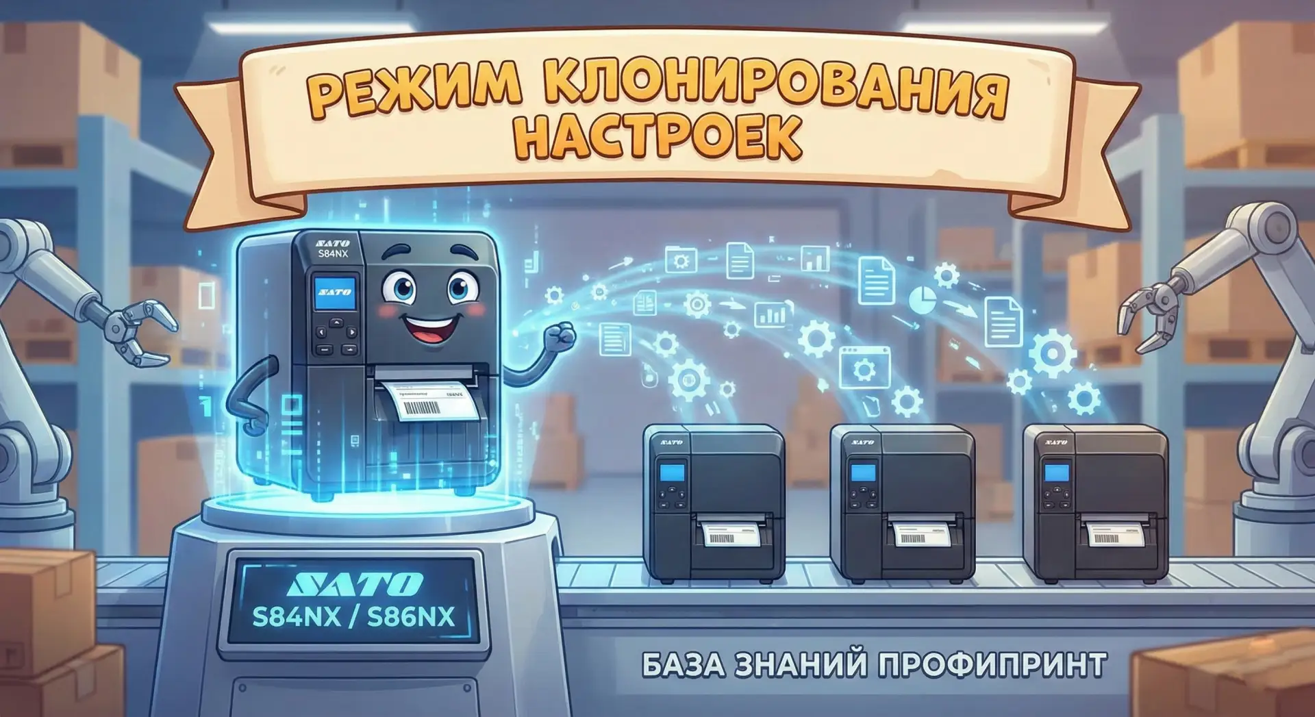 ⚡️ Новое в Базе Знаний: Клонирование настроек SATO

Вышла статья для инженеров, работающих с SATO S8