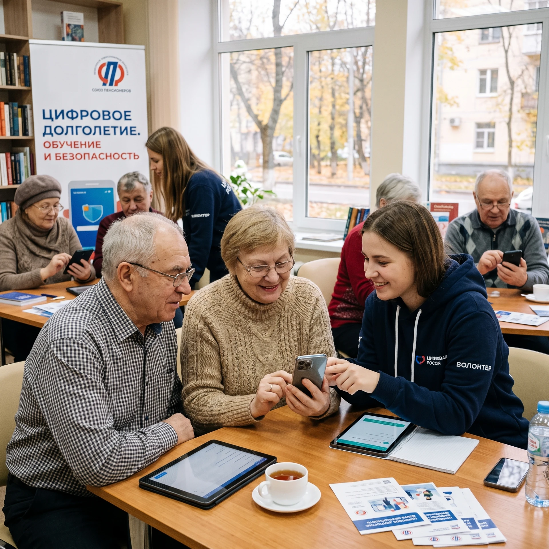 📱 В России запускают инициативу «Цифровое долголетие»