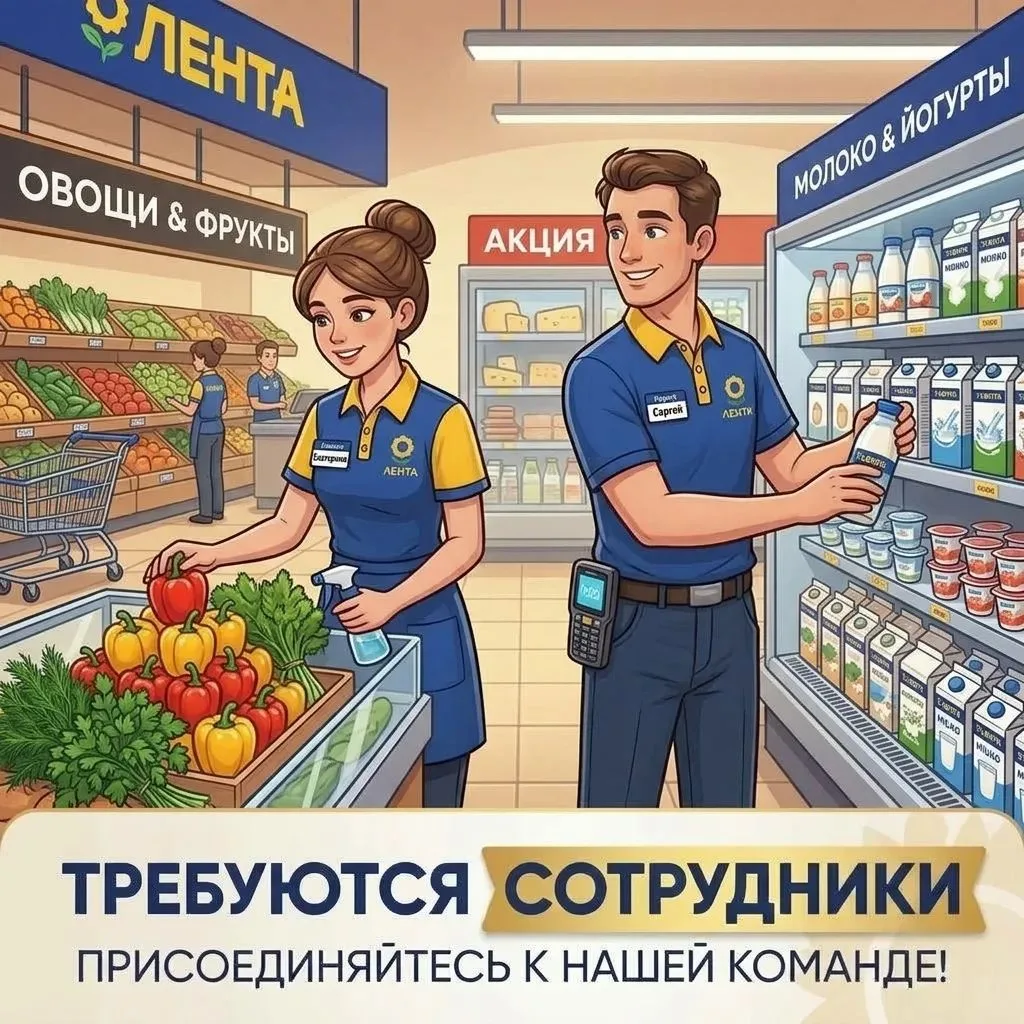 📢 Срочные вакансии в магазине